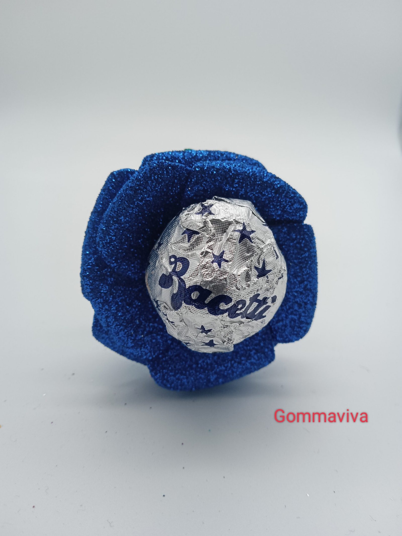 Fiore San Valentino Gomma Eva Blu